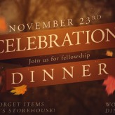 Celebration Dinner 2014
